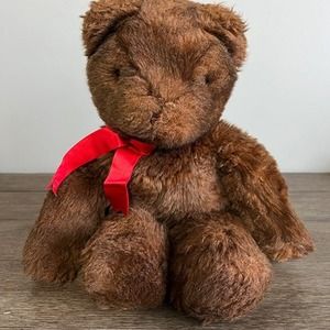 Ty Classic PJ the Brown Teddy Bear‎ Plush Vintage 1990